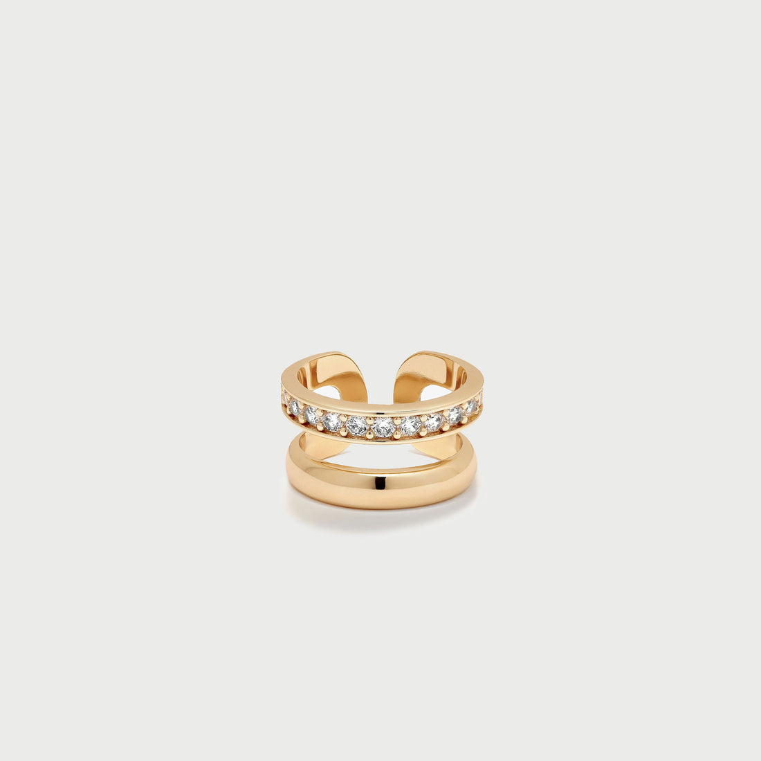 POTOSKA x YOJ Dante Pave Ring in Gold