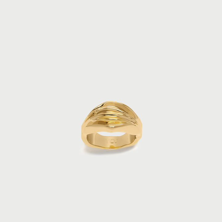 Veva Skinni Ring in Gold