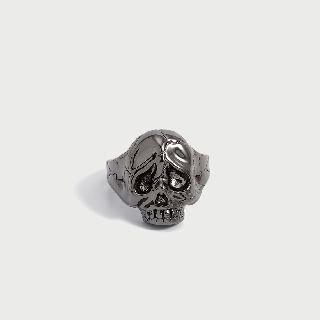 Scream Ring in Gunmetal