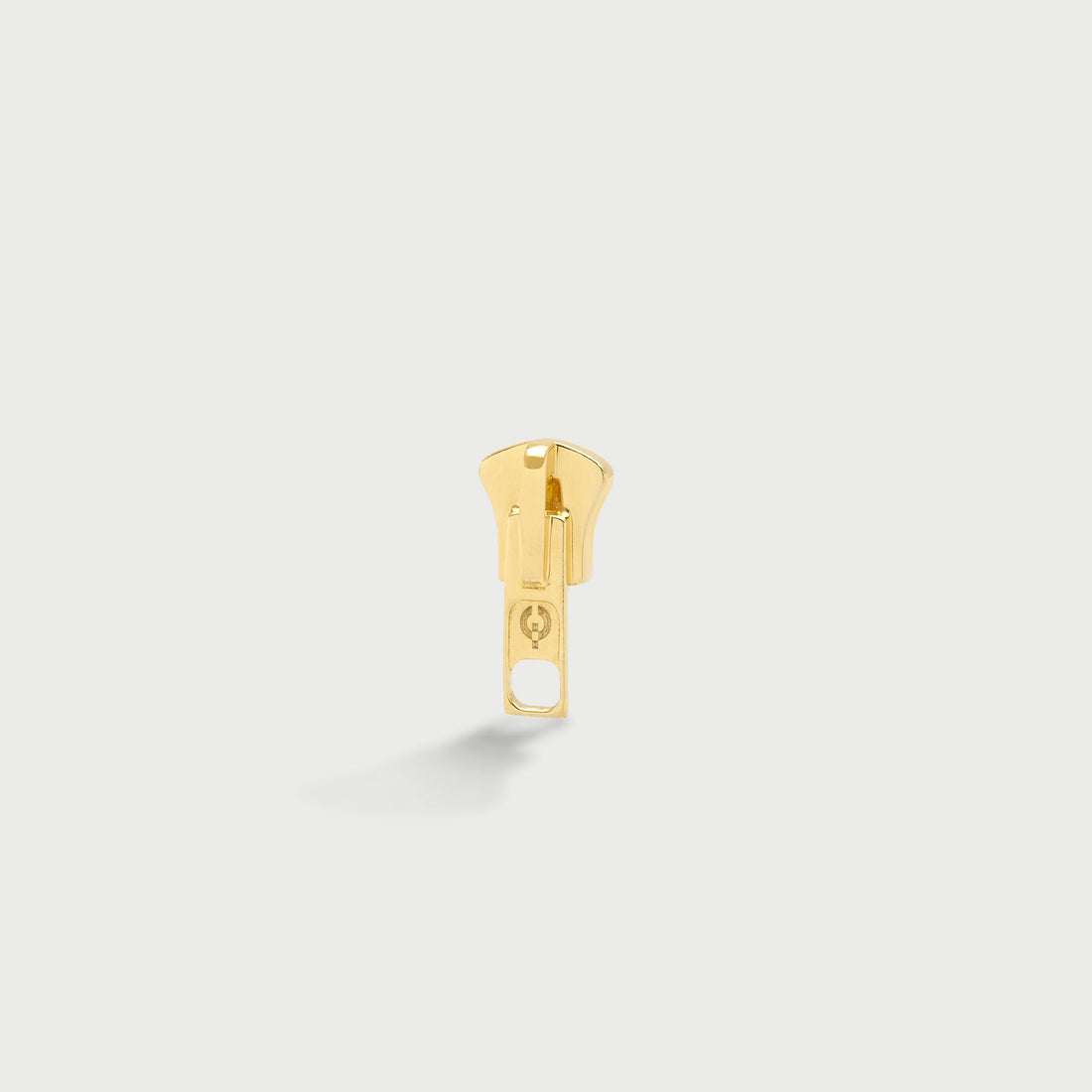 Zip Me Up Single Stud in Gold