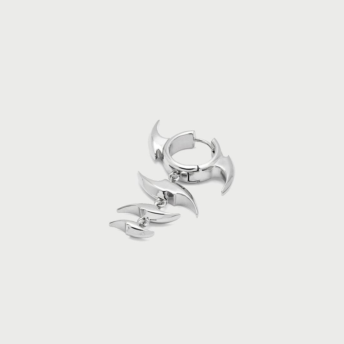 CUTOUT x YOJ Claw Single Hoop Earring