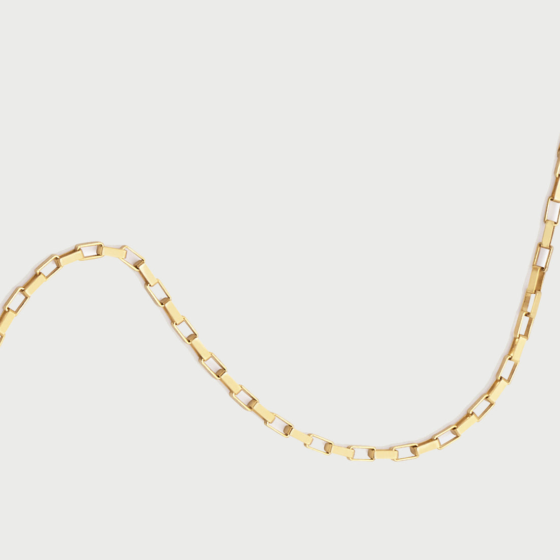 Mini Link Chain Short Necklace in Gold