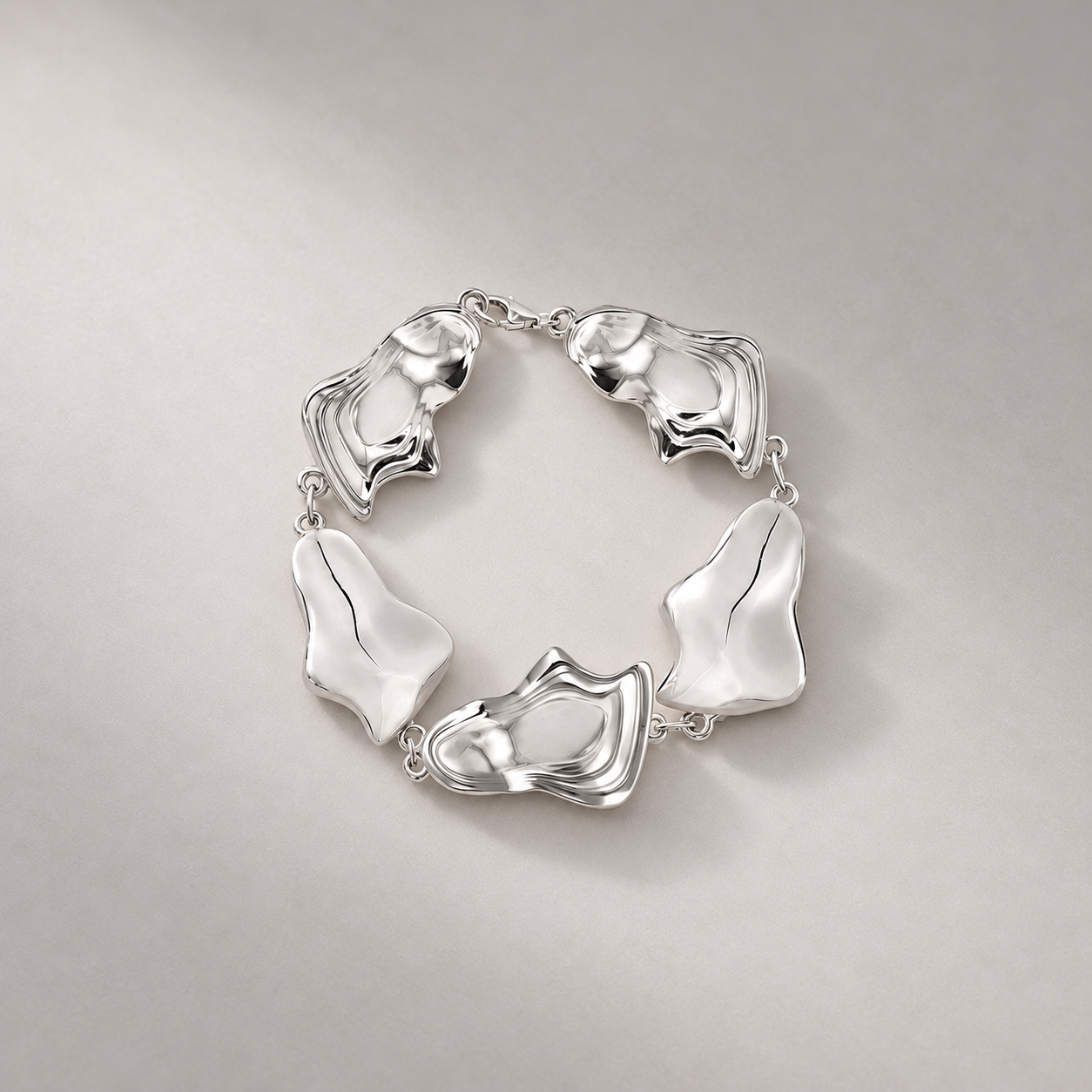 Minos Maxi Bracelet In Silver