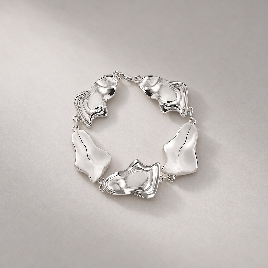 Minos Maxi Bracelet In Silver