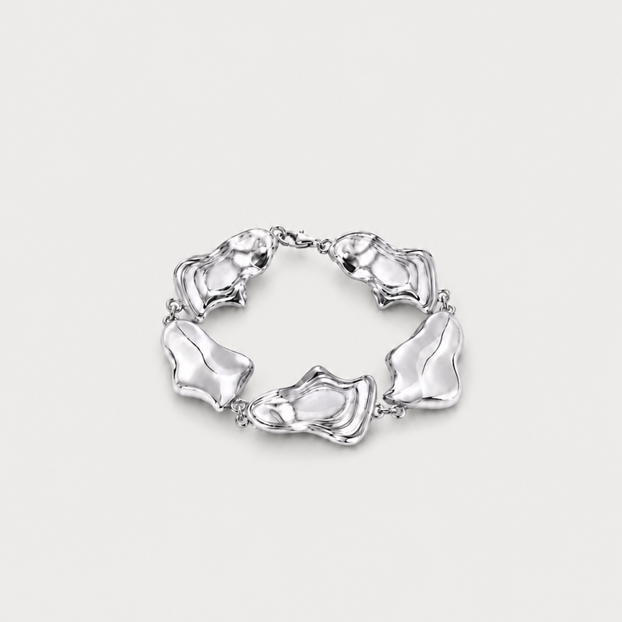 Minos Maxi Bracelet In Silver