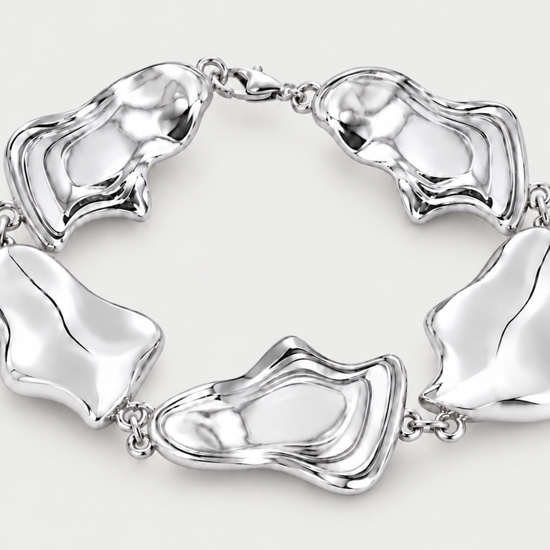 Minos Maxi Bracelet In Silver