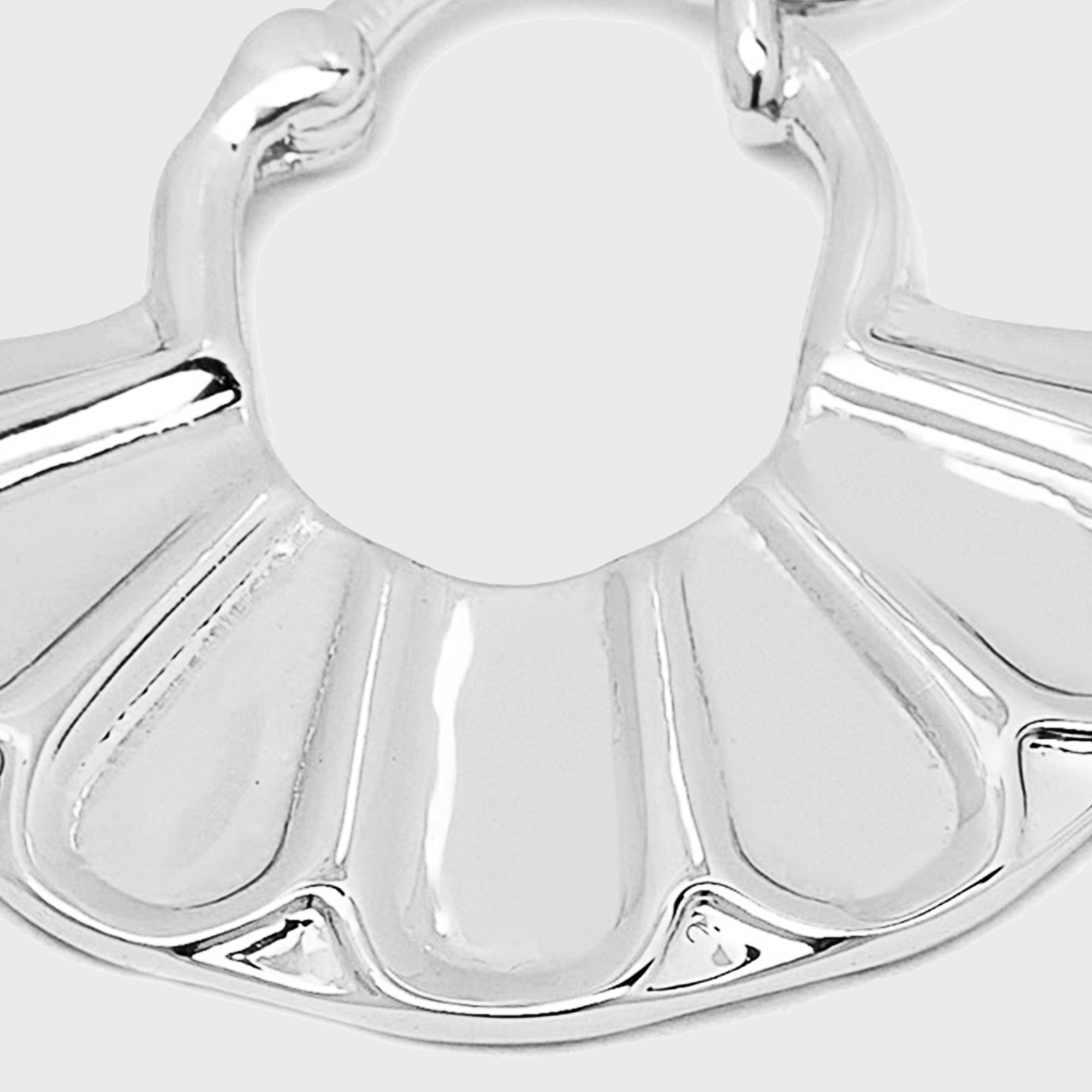 Tali Hoops in Silver