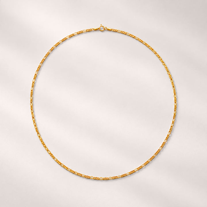 FIGARO MIDI CHOKER NECKLACE IN GOLD