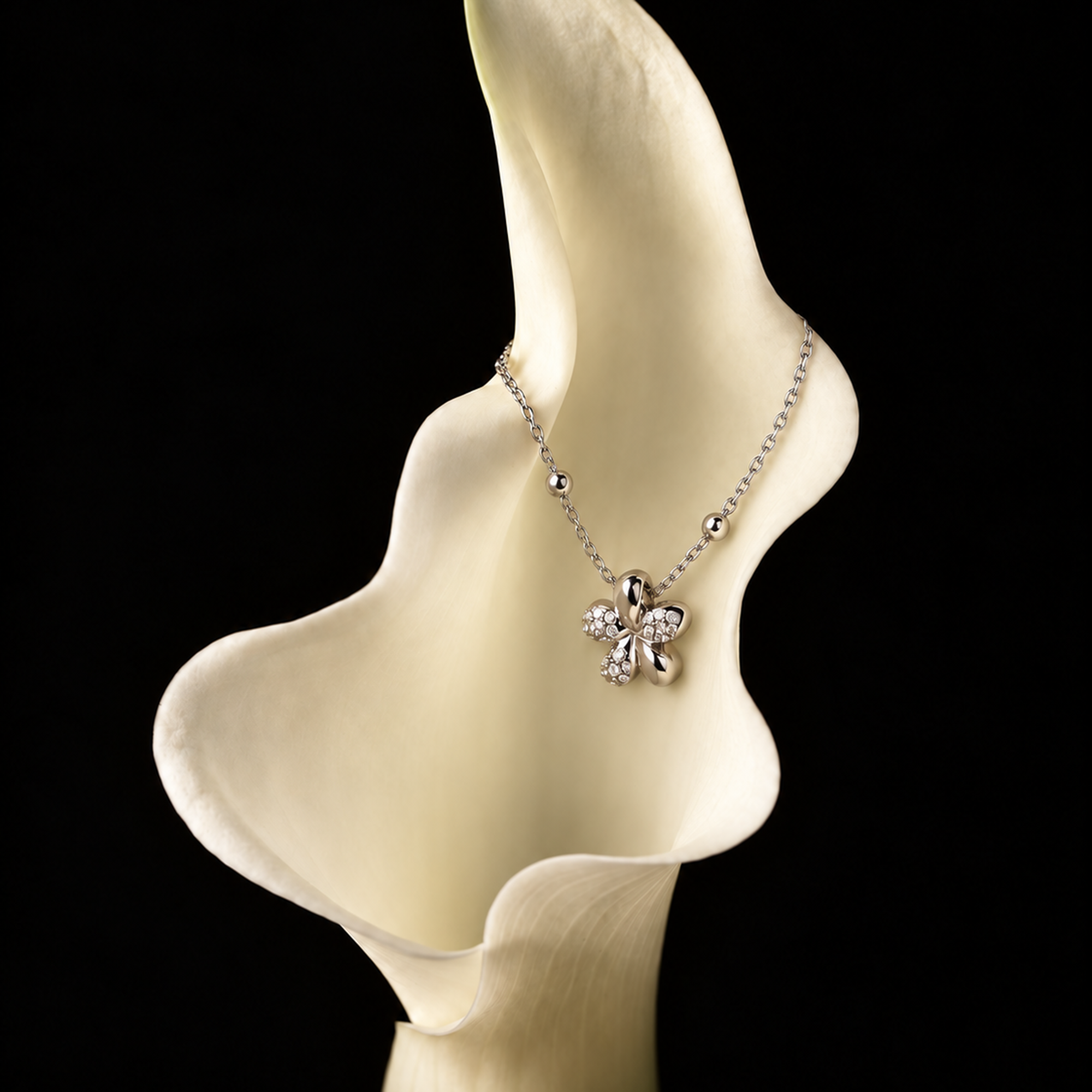 Malo Necklace in Silver
