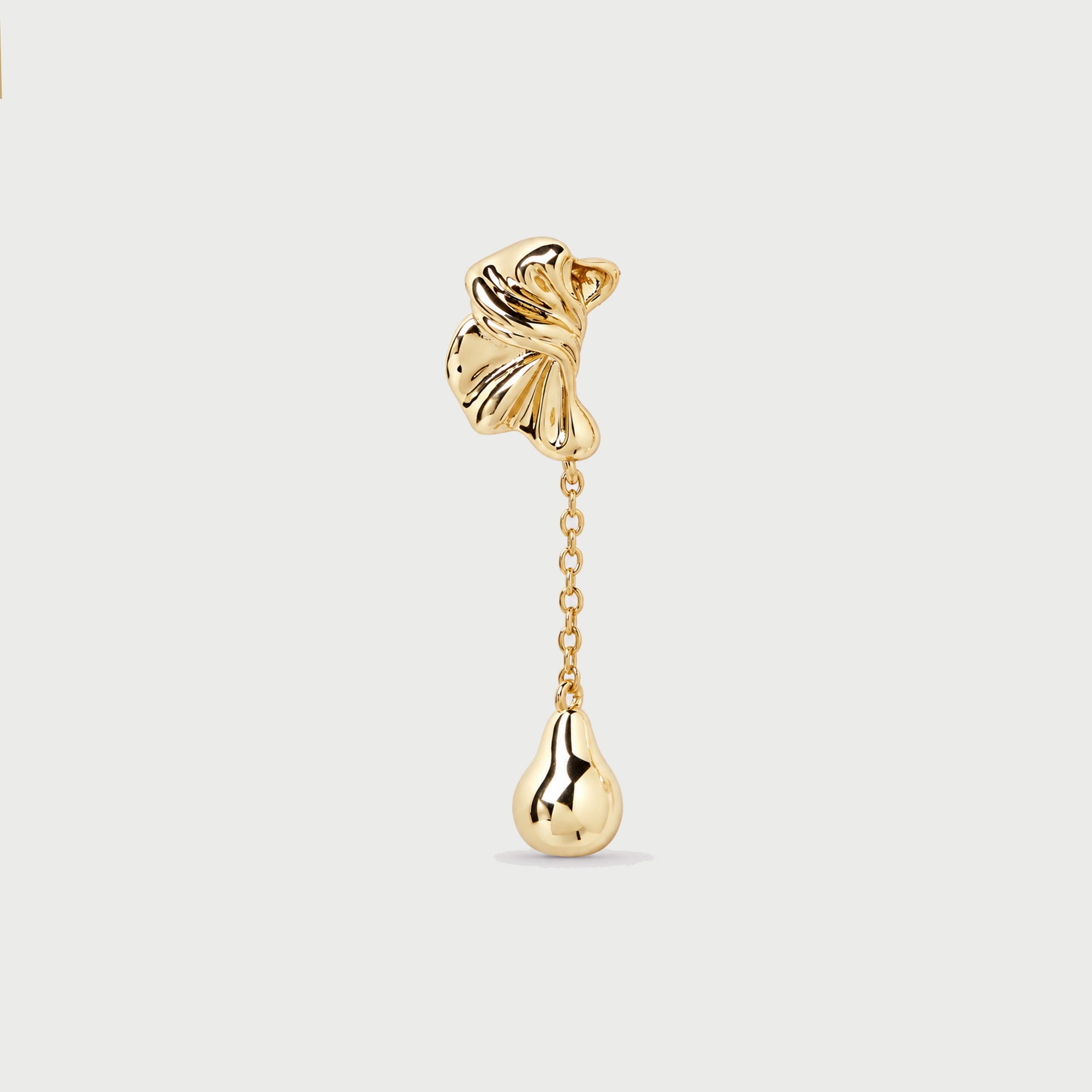 Falermo Mix & Match Drop Earrings In Gold & Pearl