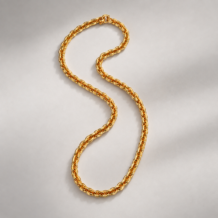 OTO CHAIN NECKLACE IN GOLD