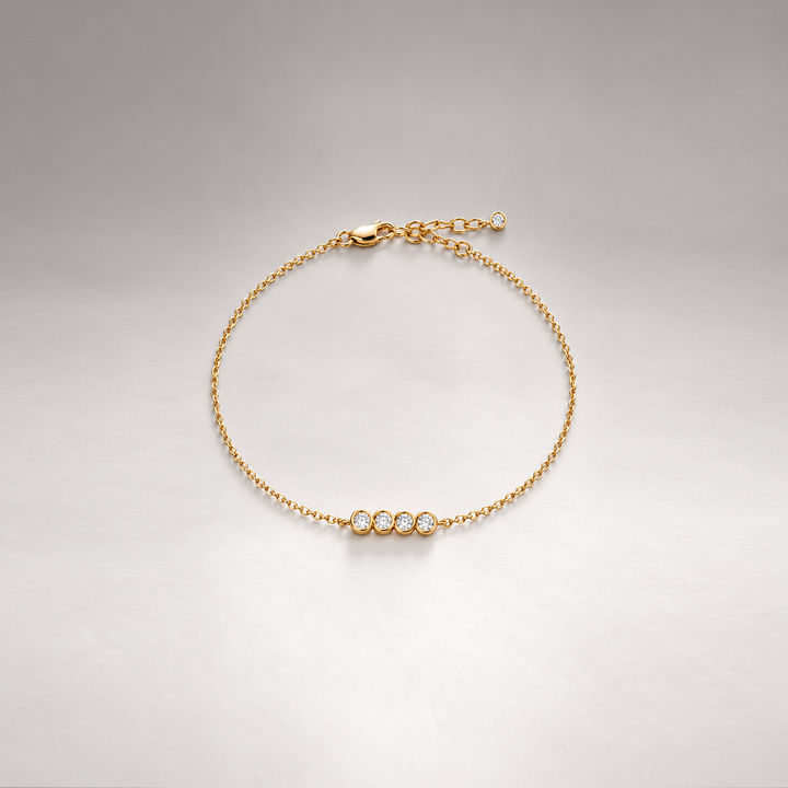 Stan Celestial Crystal Bracelet in Gold
