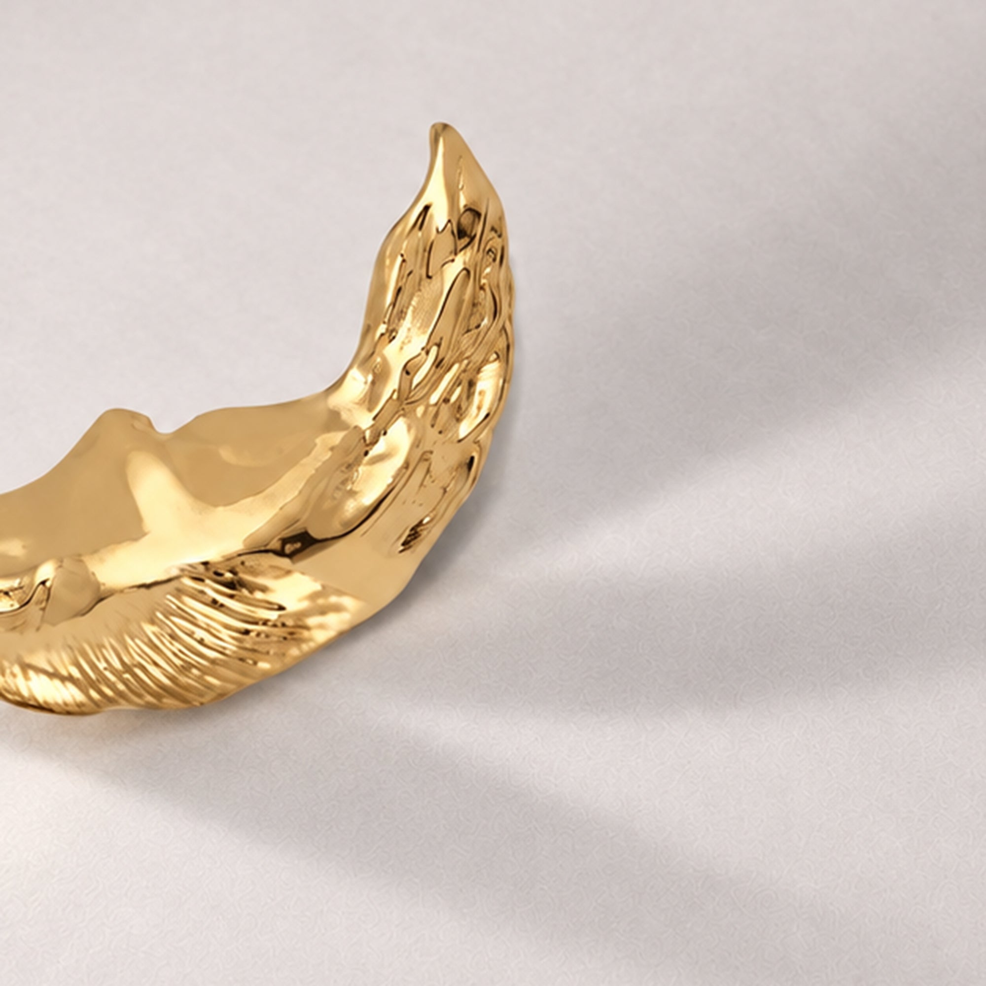 Quatro Maxi Face On Stud Earnings in Gold