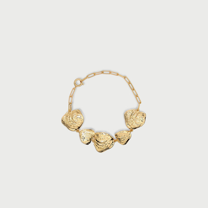 Oldeu Shell Maxi Bracelet in Gold