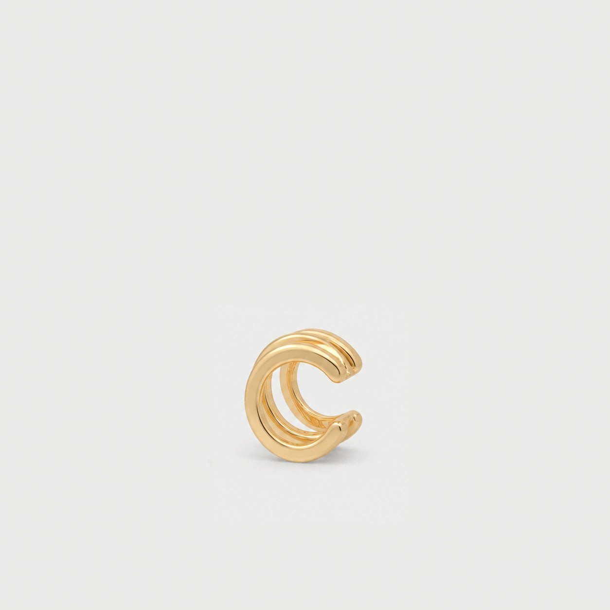 Single Mini Huggie in Gold