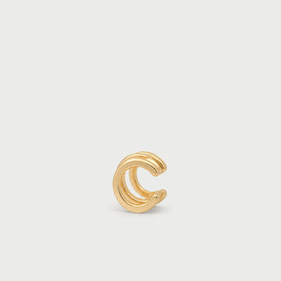 Single Mini Huggie in Gold