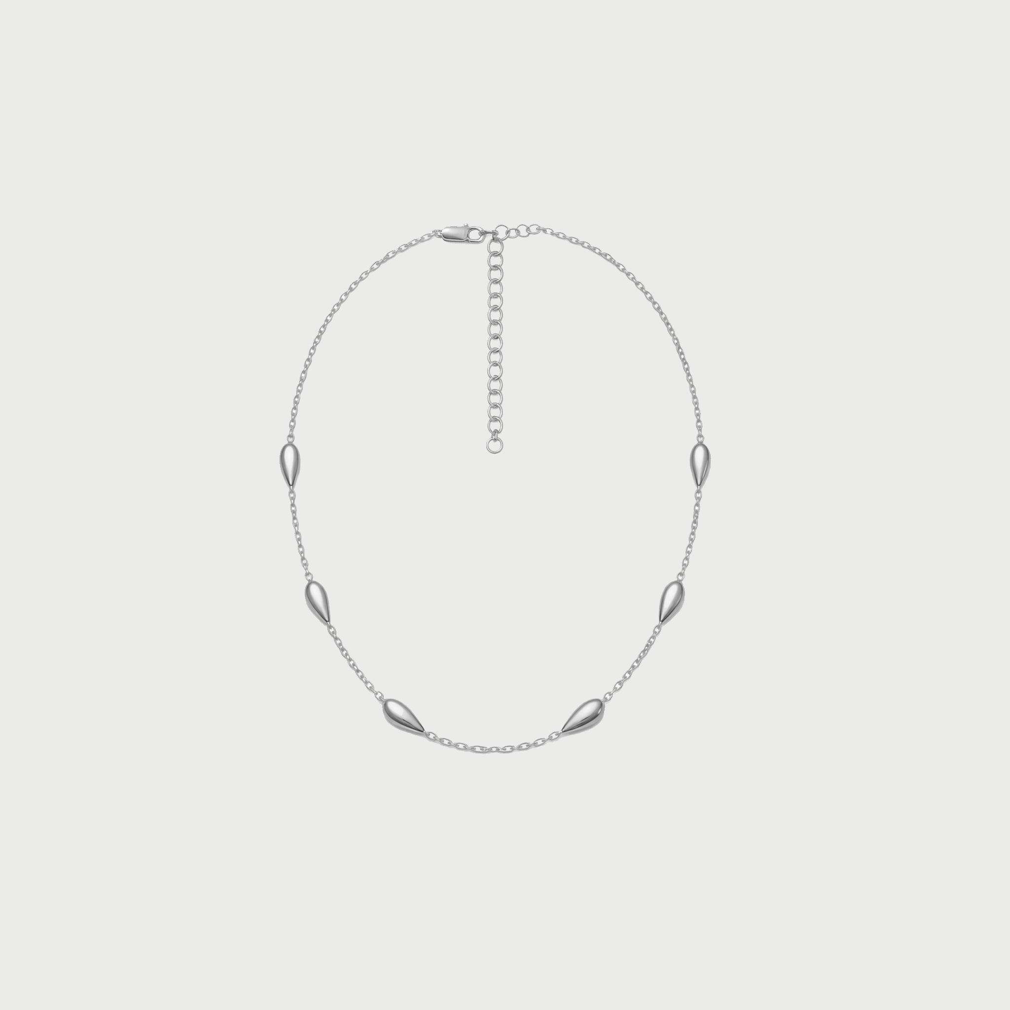 Charlotte x YOJ Eos Flow Necklace in Silver