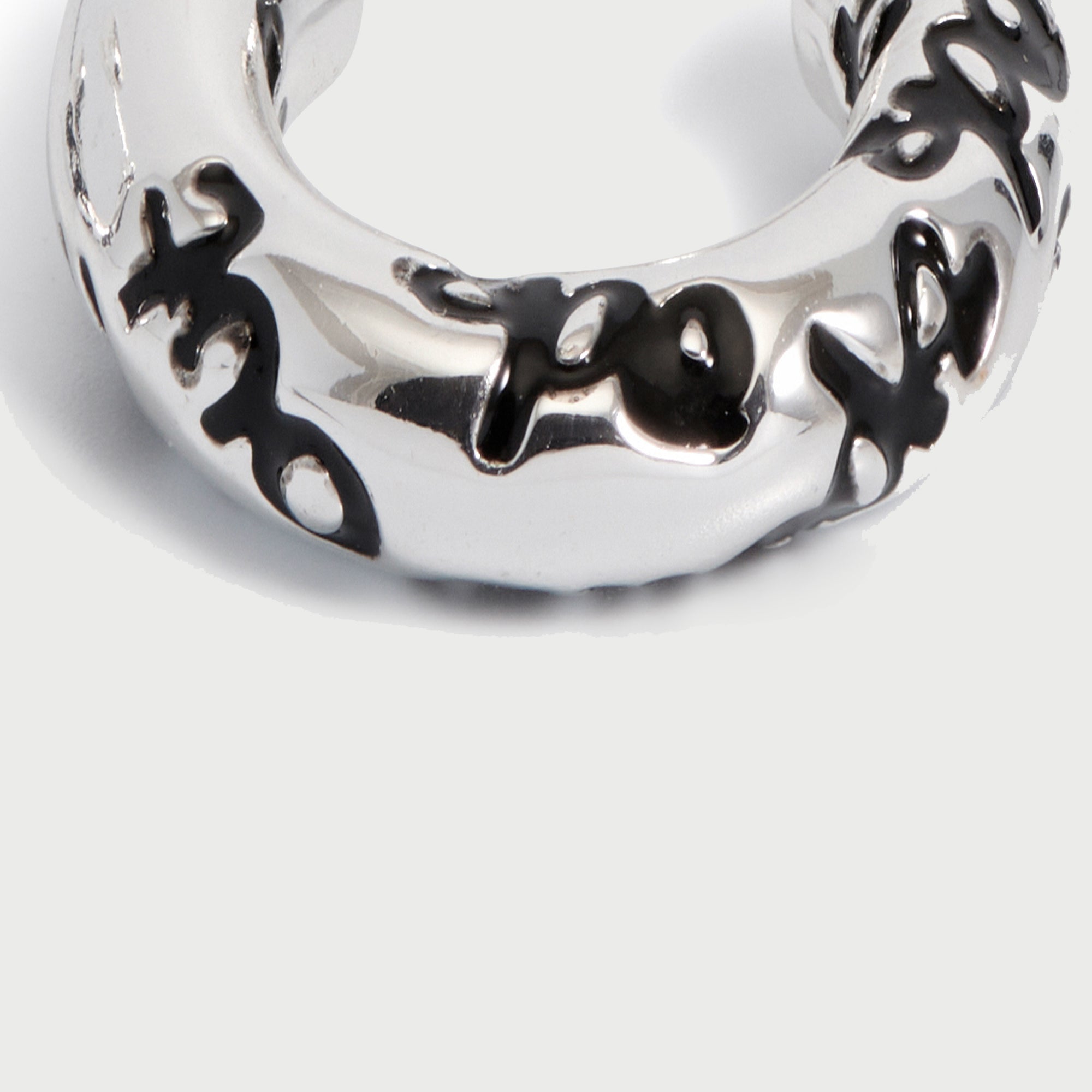 Ring X-Large Necklace in Silver