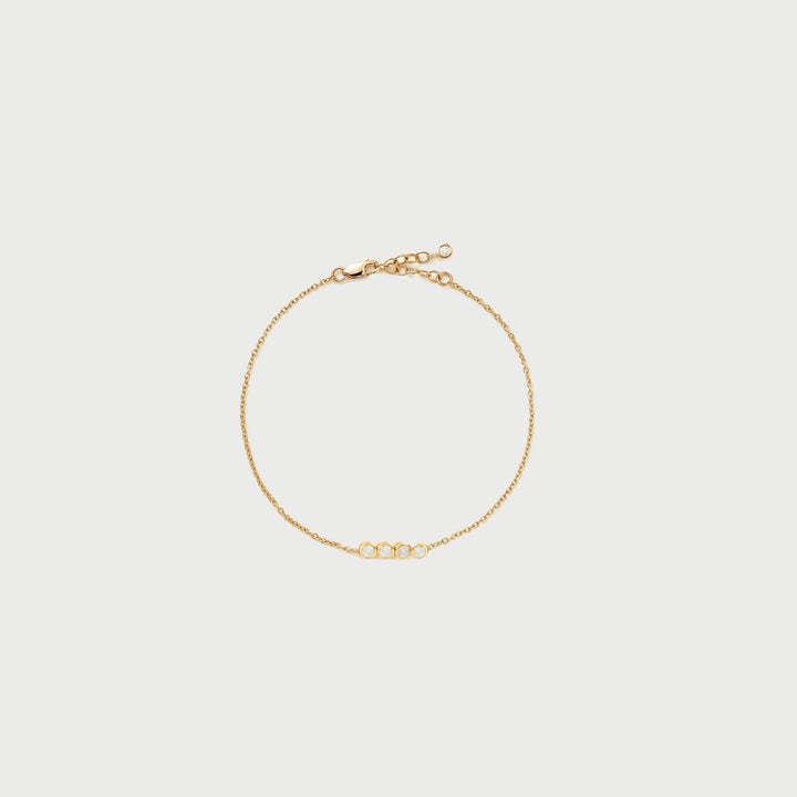 Stan Celestial Crystal Bracelet in Gold