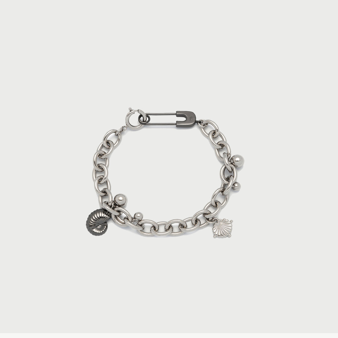 Stella Bracelet in Silver and Gunmetal