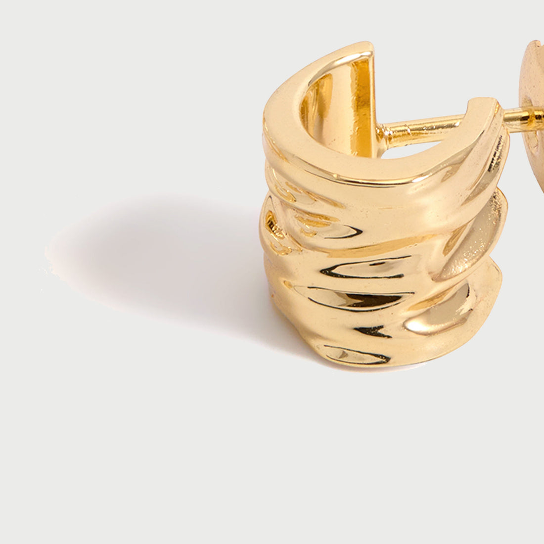 Minos Mini Hoop Earrings in Gold