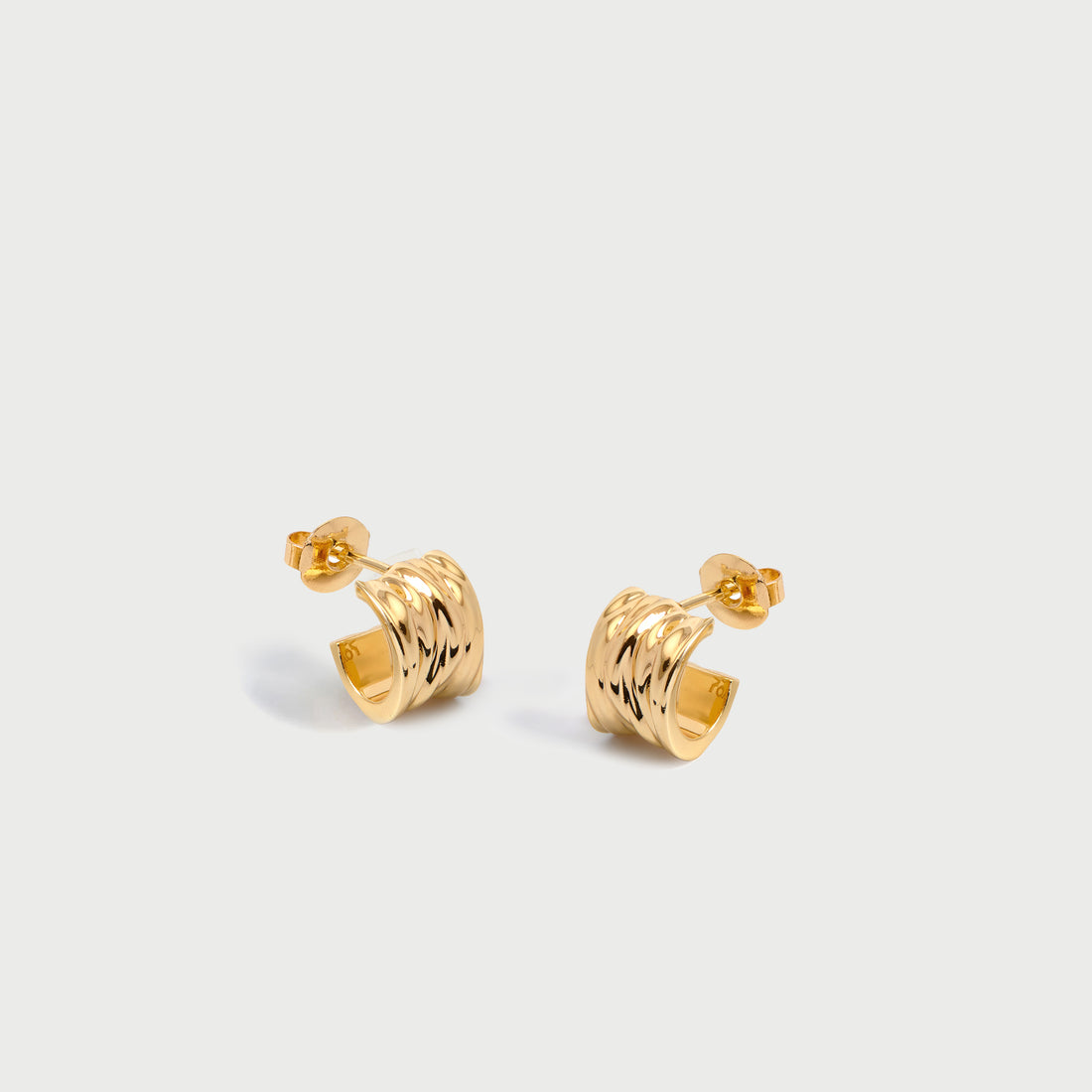 Minos Mini Hoop Earrings in Gold