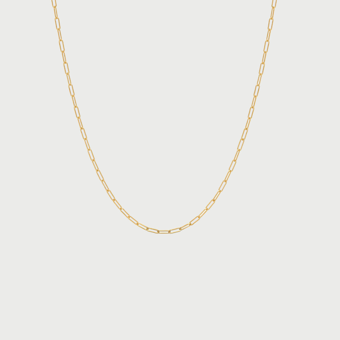 Mini Link Chain Short Necklace in Gold