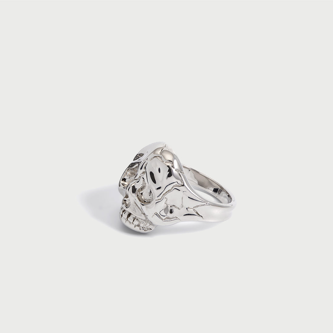 Scream Ring in Silver