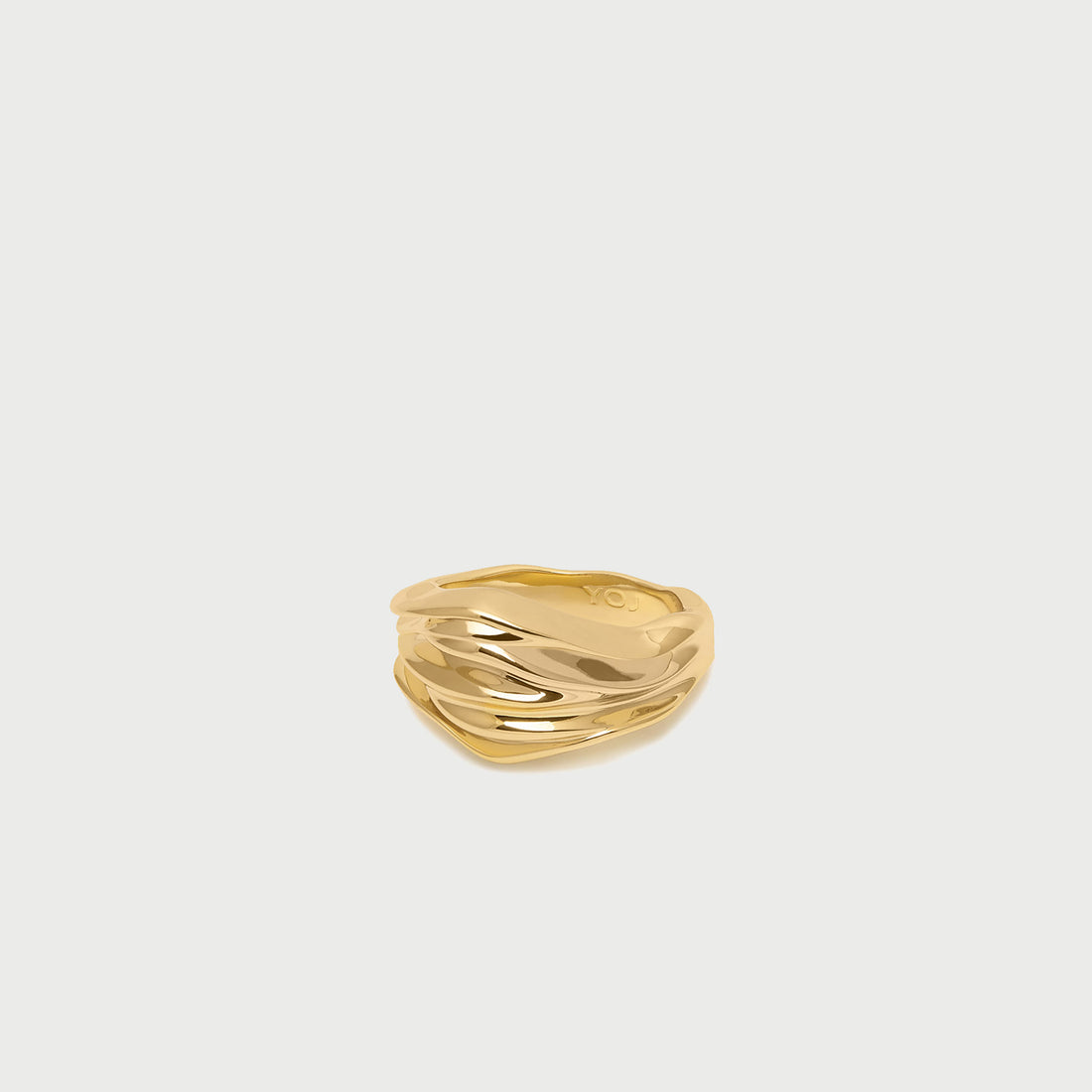 Veva Skinni Ring in Gold