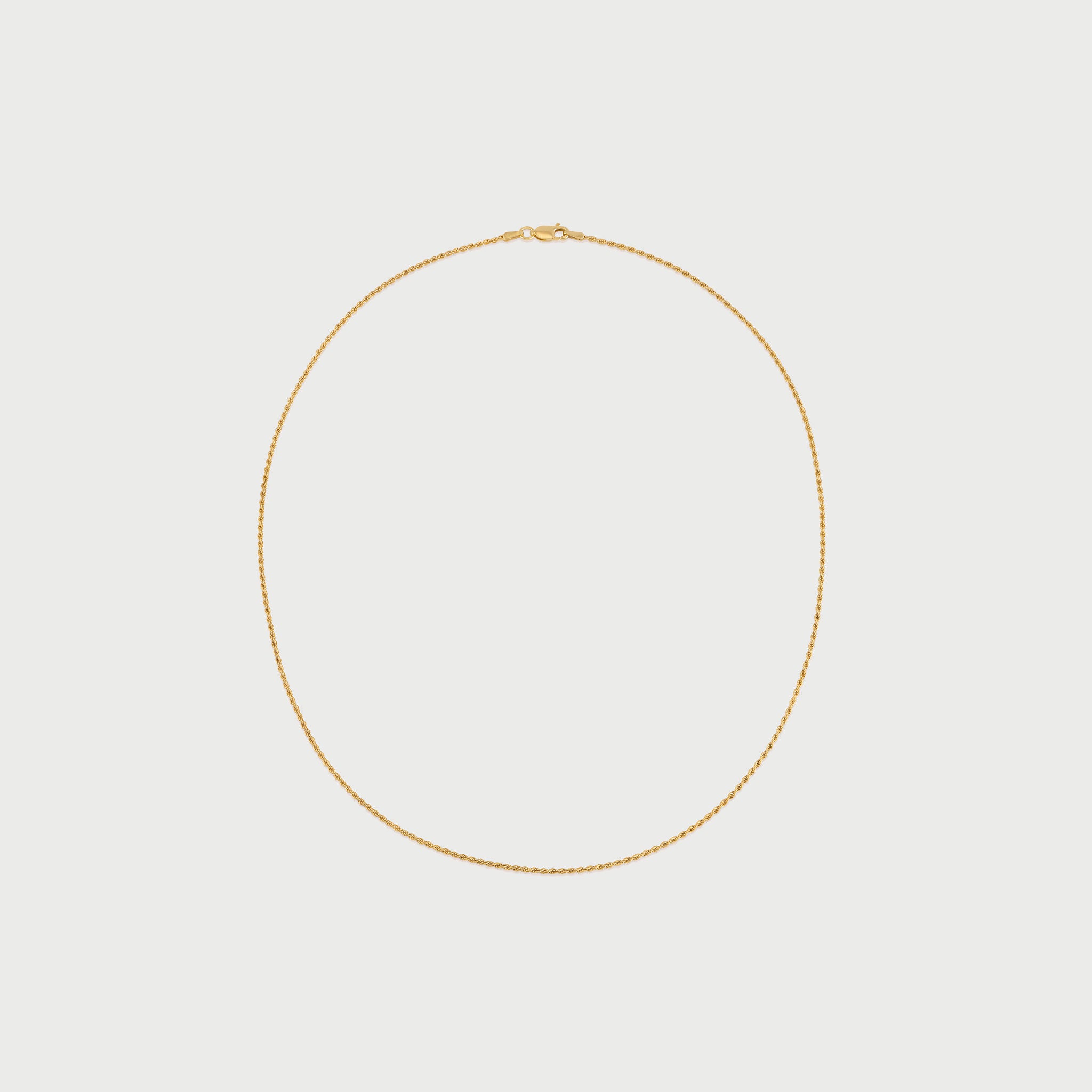 Rope Medium Necklace in Gold