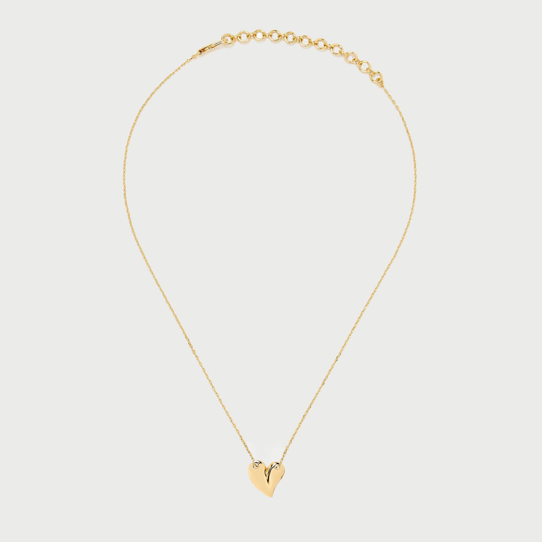 Loff Maxi Heart Necklace in Gold