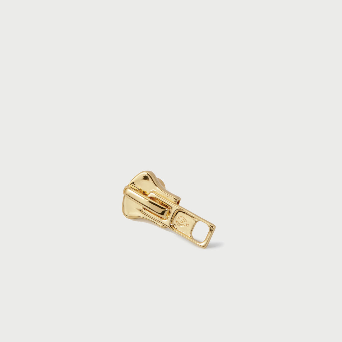 Zip Me Up Single Stud in Gold